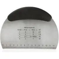 Orion - Universele Keukenspatel - Roestvrijstalen Mes - 16 cm - Antislip Handvat
