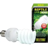 Exo Terra Reptile UVB 100 - Terrarium Verlichting - 25W