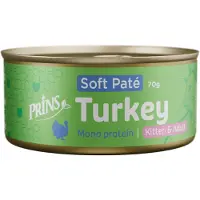 Prins 24x Soft Paté Kattenvoer Nat Kalkoen 70 gr