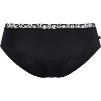 Beedees Slip Bee Lace Slip met kant, fijne strepen & glanzende look