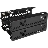 Phanteks PH-HDDKT_03, Universeel, Beugel voor het monteren van harde schijven, Metaal, Zwart, 2.5", 3.5", 178 mm