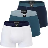 Emporio Armani Boxershorts navy / petrol / zwart / wit