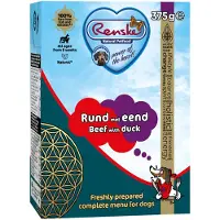 Renske vers bereid rund met eend natvoer hond (tetra) 24 x 375 g