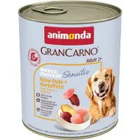 Animonda GranCarno Grancarno Sensitive Truthahn mit Kartoffeln 800 g