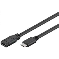 PremiumCord Prodlu¾ovací kabel USB 3.2 generatie 2, C/male - C/female (1 m, USB 3.2)