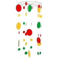Coppens Ring mobiel met confetti r/g/gr |