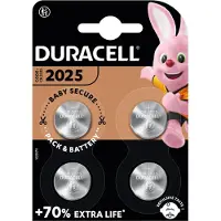 Duracell 2x Knoopcelbatterijen 2025 4 stuks