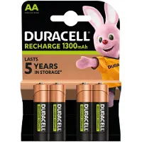 Duracell 3x Oplaadbare Batterijen Plus AA 4 stuks