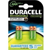 Duracell 3x Oplaadbare Batterijen Ultra Aaa 4 Stuks