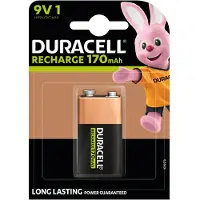 Duracell 4x Oplaadbare Batterij Ultra 9V