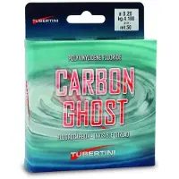 Tubertini Carbon Ghost Flurocarbon 50 M Transparant 0.059 mm