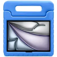 XCCESS Tablethoes geschikt voor Apple iPad Pro 12.9 Inch (2021) Kinder Tablethoes met Handvat | Kids Guard - Blauw