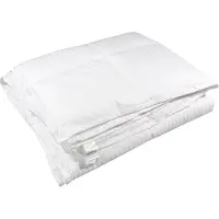Polydaun Home collectie katoen dekbed 4-seizoenen 160x210 cm - anti-allergeen - extra breed