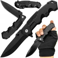 Bsh TACTISCH ZAKMES ADVENTURE N-074 zwart 20cm
