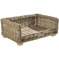 51 Degrees North Rattan Bed