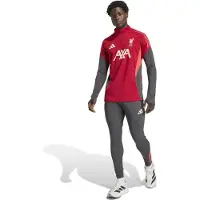 Adidas Liverpool Trainingspak 1/4-Zip 2025-2026 Rood Grijs Zilver