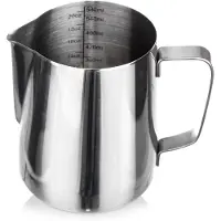Orion Melkopschuimer - RVS - 580ml - Met Strooikop - Praktische Maatvoering