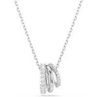 Swarovski Ketting zilver / transparant