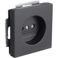 Busch Jaeger Stopcontact | Busch-Jaeger | Future Linear (Inbouw, Zwart)