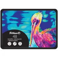 Pelikan premium kleurpotloden - 48 kleuren - Metalen etui