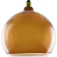 Segula LED globe lamp Zwevend, E27 oranje G200 6 W 922 dimbaar 6W Floating,, geel / oranje, Glas, E27 LED-lamp
