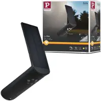 Paulmann Buitenlamp Ilias, zonnepaneel, antraciet