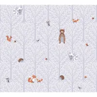 A.S. Création Little Love grijs behang | 381191