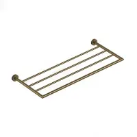 Hotbath &More BAA25 Handdoekrek - Geborsteld Messing PVD - Accessoires, Handdoekhouders, Handdoekstangen - 8721264698476