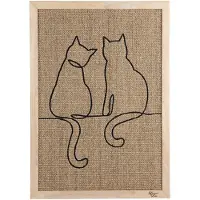 Designed By Lotte Poezels - Krabplank - Hout - 50x70x2 cm