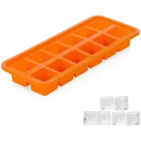 Orion Serie - Siliconen Ijsblokjesvorm - 26x11 cm - Twaalf Stuks - Multi-kleuren