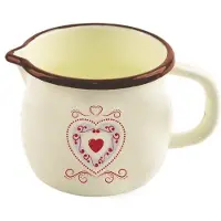 Orion Beige emaille mok TONCA 1,2 l