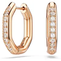 Swarovski Oorbellen goud / wit
