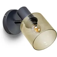 Eth Wandlamp Sledge Glass amber glas