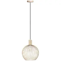Eth Zandkleurige hanglamp Wire Sand Ø 30cm