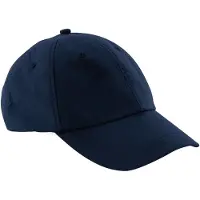 Beechfield Unisex Outdoor Waterdichte 6 Panel Baseball Cap (Pakket van 2) (Marineblauw)