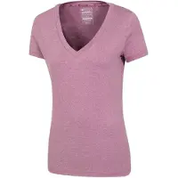 Mountain Warehouse Dames/Dames Vitaliteit V Hals T-shirt (Roze)