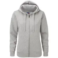 Russell athletic Russell Heren Authentieke Sweatshirt met volledige ritssluiting / Hoodie (Licht Oxford)