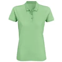 Sols Dames/dames Planet Organic Polo Shirt (Bevroren groen)