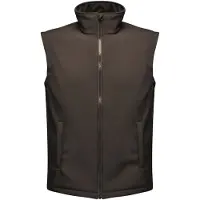 Regatta Professional Heren Ablaze Soft Shell Bodywarmer (Zwart/Zwart)