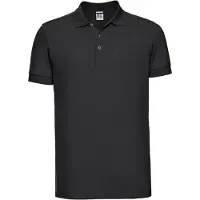 Russell athletic Russell Heren Rekken Korte Mouw Poloshirt (Zwart)