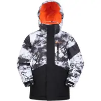 Mountain Warehouse Kinder/Kids Himalaya Abstract Ski-jas (Donkergrijs)