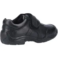 Hush puppies Jongens Arlo Leren Schoolschoenen (Zwart)