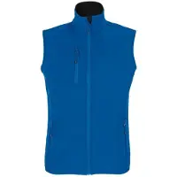 Sols Dames/dames Falcon Softshell gerecyclede bodywarmer (Koningsblauw)