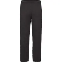 Fruit Of The Loom Heren Lichtgewicht Joggingbroek / Joggingbroek (Zwart)
