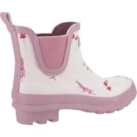 Cotswold Dames Wilde Bloemen Wellingtonlaarzen (Roze)