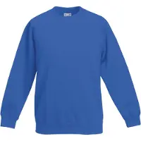 Fruit Of The Loom Kinder Unisex Trui Met Raglan Mouwen (2 stuks) (Royaal Blauw)