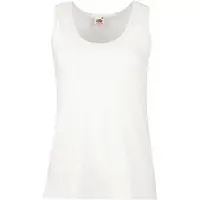 Fruit Of The Loom Dames / Vrouwen Dames-Fit Valueweight Hemd (Wit)