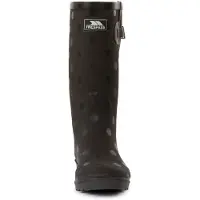 Trespass Dames/Dames Elena Polka Dot Wellington Boots (Zwart)