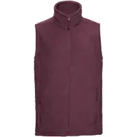 Russell athletic Russell Heren fleece gilet voor buiten (Bourgondië)