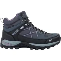 Regatta Dames/Dames Samaris III Wandelschoenen (Seal grijs/paarse salie)
